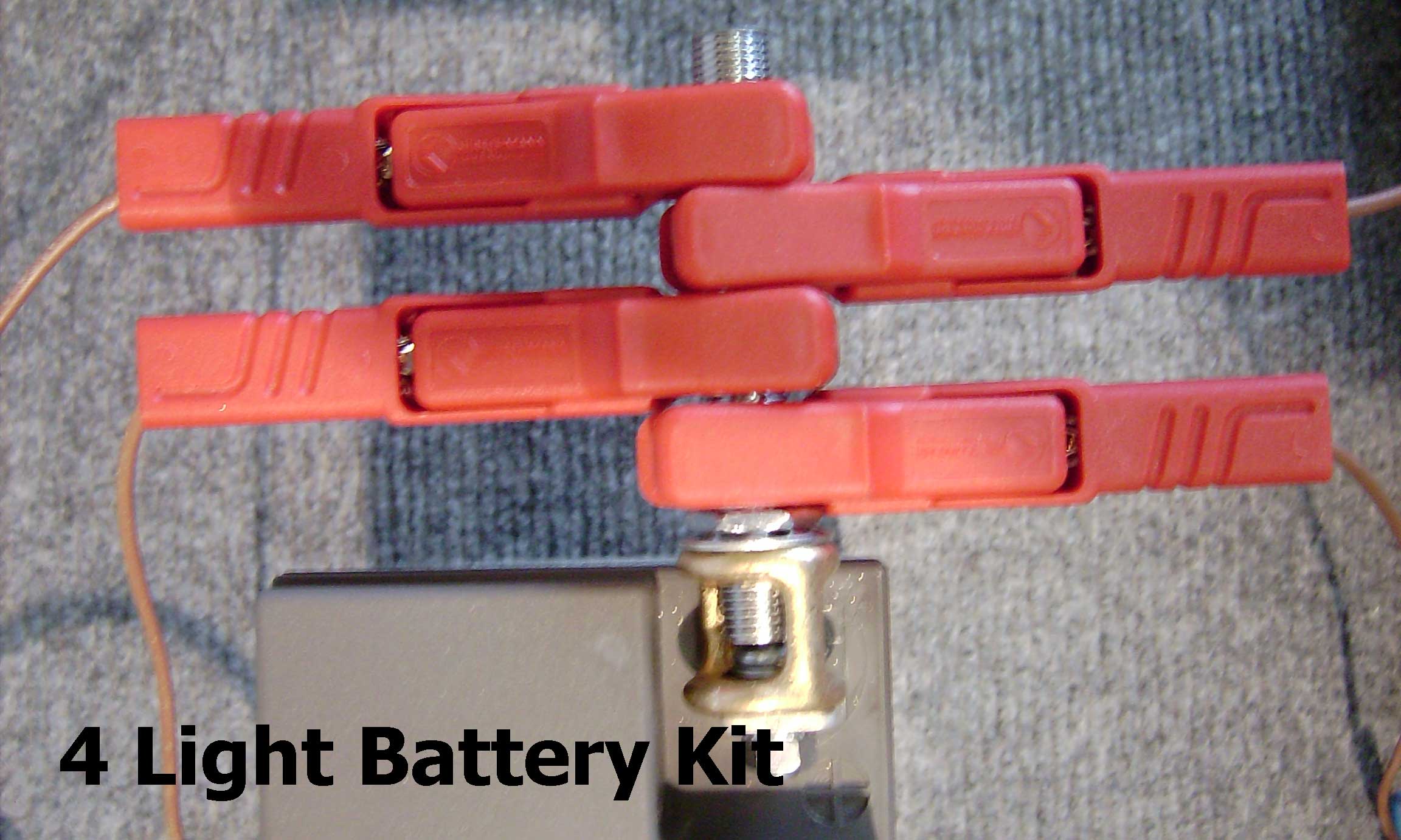 4-Light Battery Kit