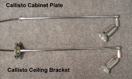 Callisto Cabinet Plate & Ceiling Bracket