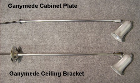 Ganymede Cabinet Plate & Ceiling Bracket