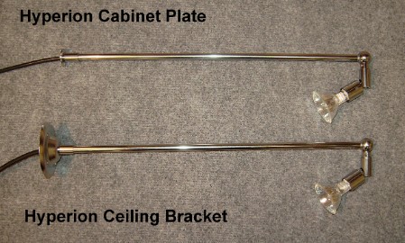Hyperion Cabinet Plate & Ceiling Bracket