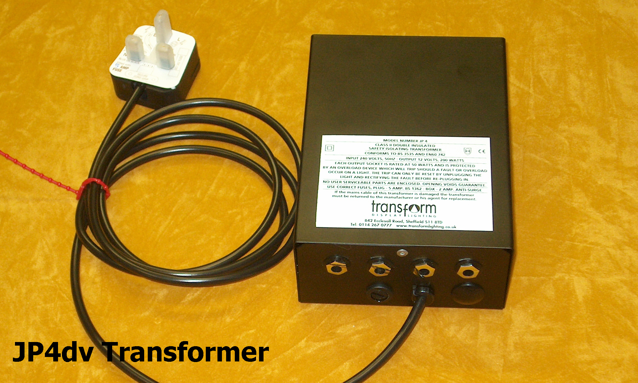 JP4dv Dual Voltage Transformer