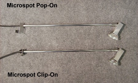 Microspot Pop-On and Clip-On