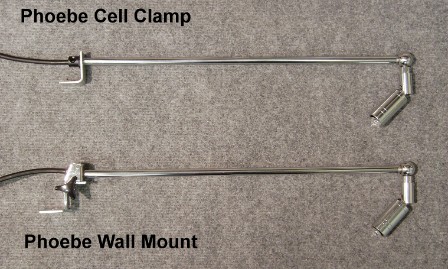Phoebe Cell Clamp & Wall Mount