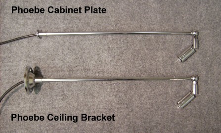 Phoebe Cabinet Plate & Ceiling Bracket