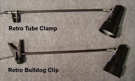Retro Tube Clamp & Bulldog Clip