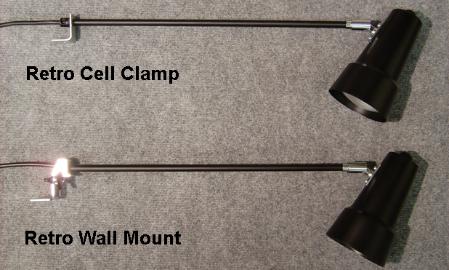 Retro Cell Clamp & Wall Mount